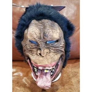 Adult Scary Chimps Mask Pull On Halloween Mask Costume Tags Attached